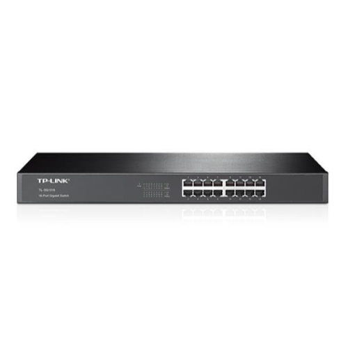 TP-Link TL-SG1016 - Switch - 16 x 10/100/1000 - montabile su rack
